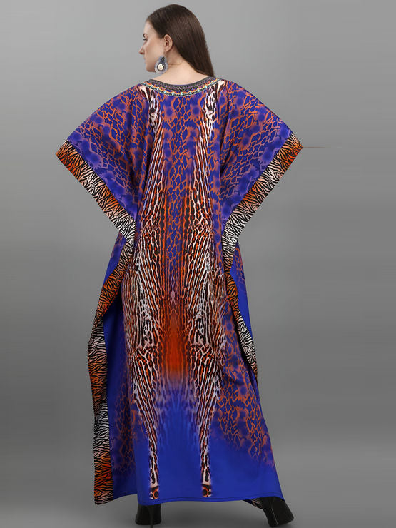 Purlesa Mia Embellished Kaftan Dress