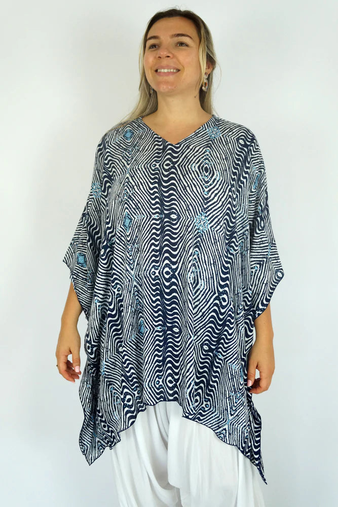 Maya Rayon Tunic Short Animal One Size AU 12-26-More Styles Available