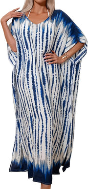 Mia Tropical Breezy Loose, casual Caftan AU 8-18