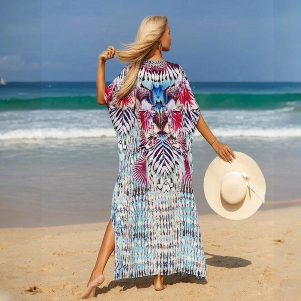 Maya Tropical Cool Breezy Kaftan -  AU 8-22