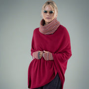 Women’s Pure Cashmere Oversized Julian Maya Poncho-More colours available