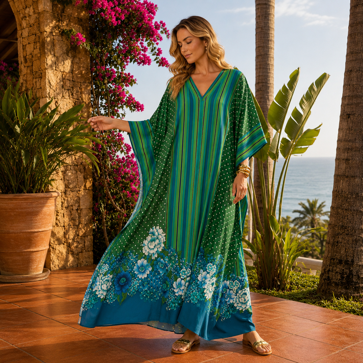 ROSAYA Tropical Luxury-Zurica -Sizes Available-AU 12-30