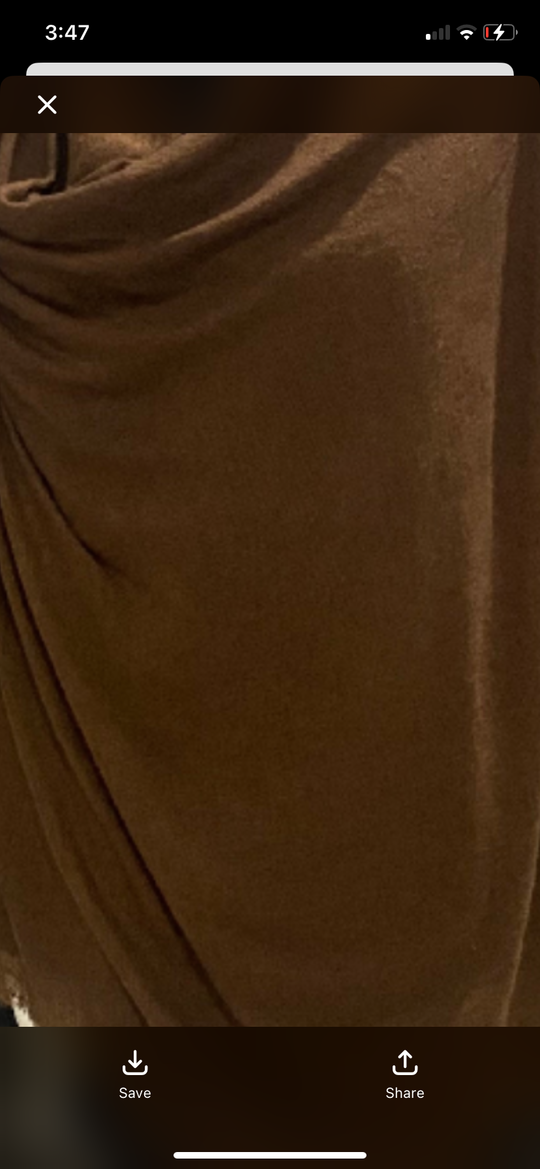 Cappuccino Julian handwoven pure cashmere oversized wrap