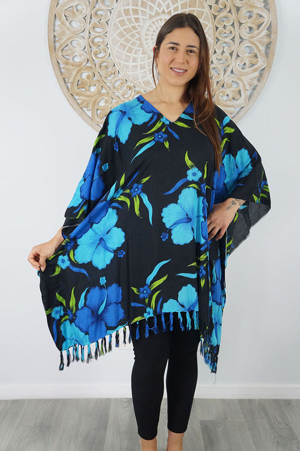 Maya Kaftan Top – OSFA, Effortless rayon Luxury-Nauru