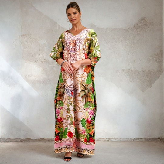 Mia Embellished Kaftan Dress AU 12-18