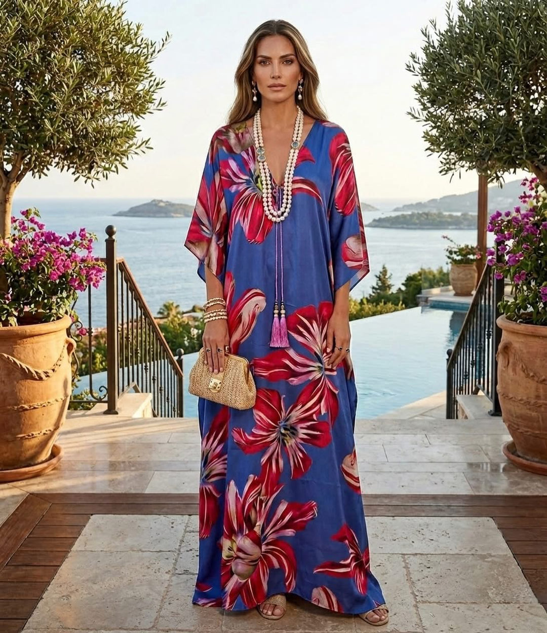 Coco Bella Milasa Flora  kaftan 12-20