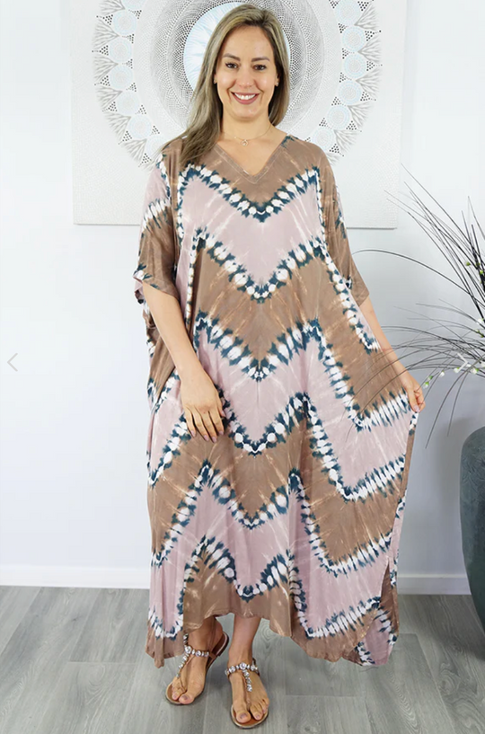 Maya Long Kaftan  O/S AU 16-26