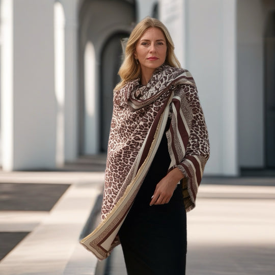 RITZY Reversible Warm & Cozy Scarf-More styles available