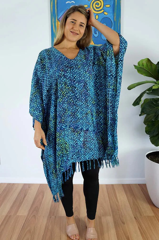 Blue Navy Maltese Maya Tunic/Top