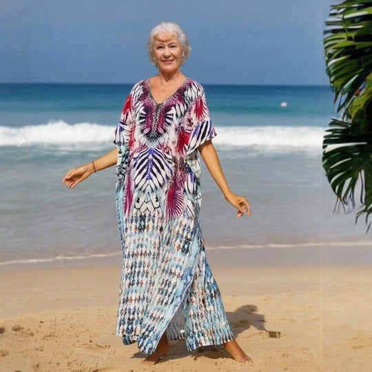 Maya Tropical Cool Breezy Kaftan -  AU 8-22