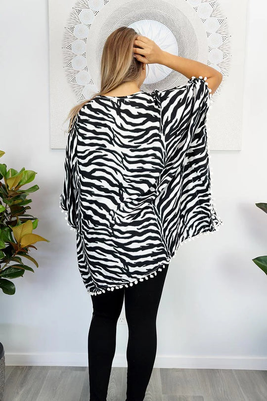 Pom Pom Maya Top Tunic KaftanOSFA 14-26