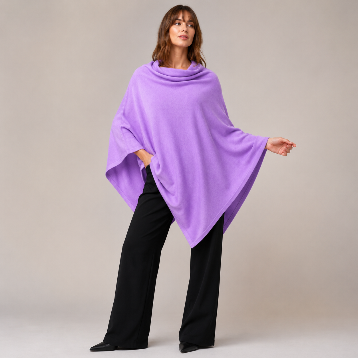 Mklane Julian Maya 100% Cashmere Oversized Poncho-10 colours available