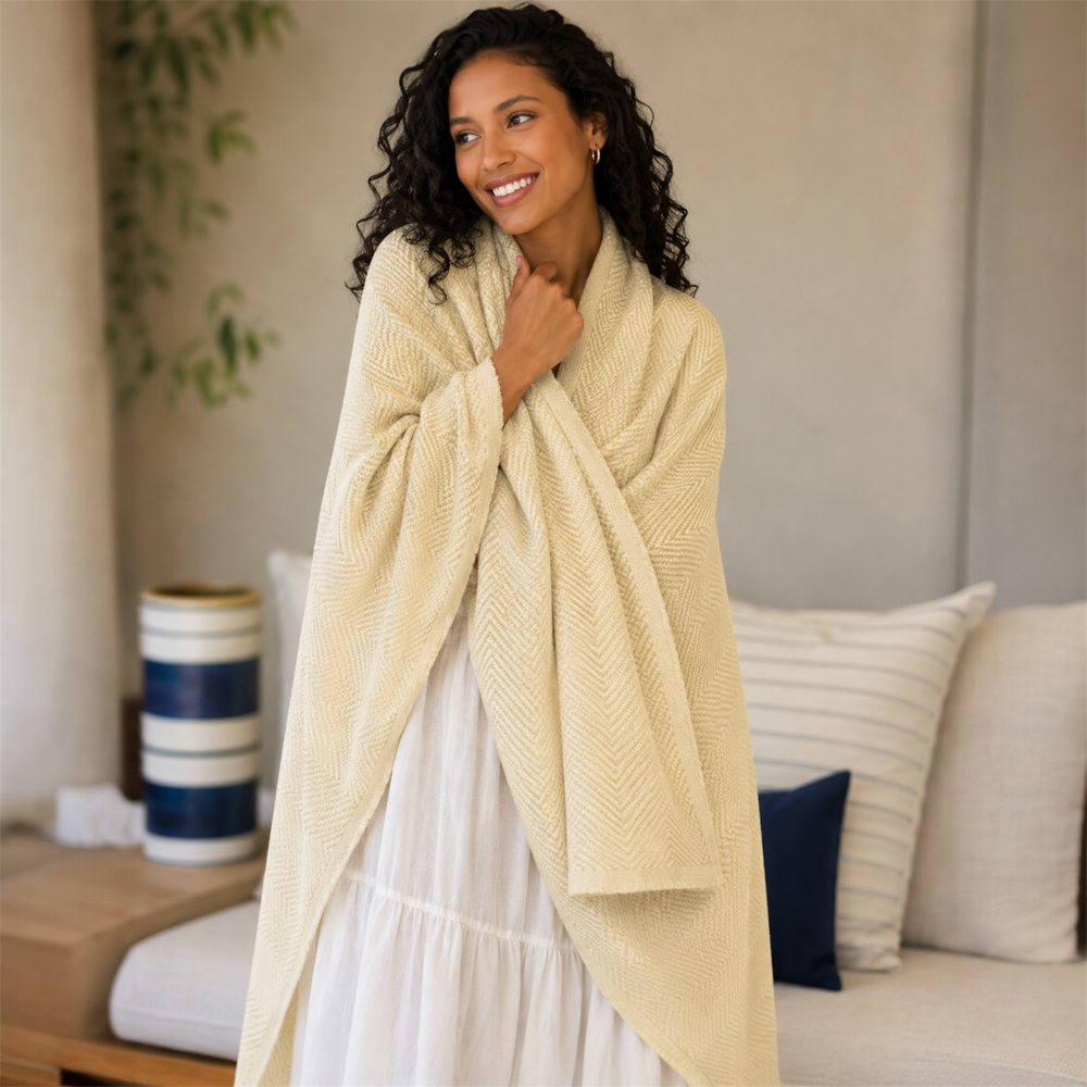 Julian Handmade 100% Cashmere Scarf
