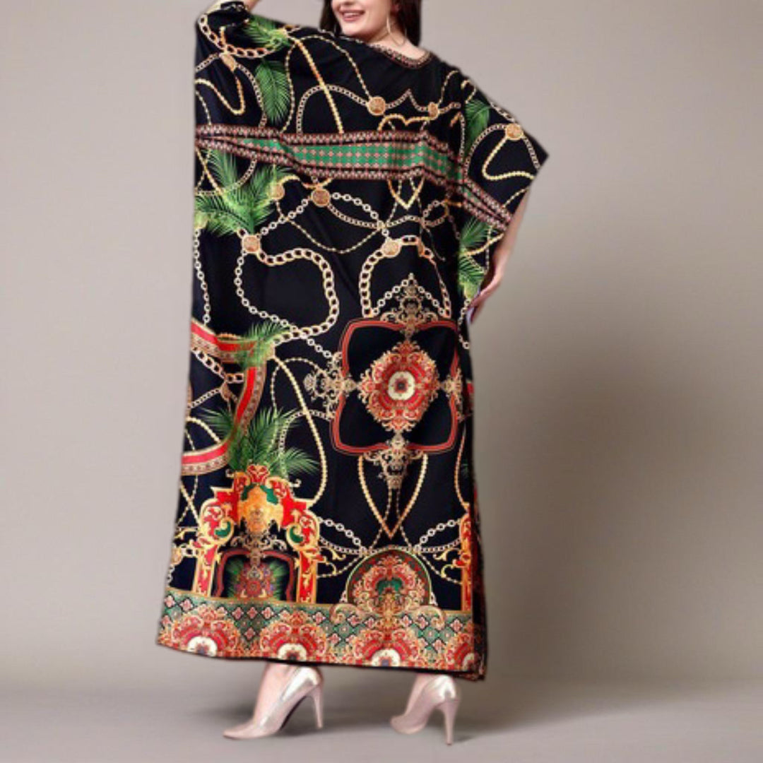 Enchanted Hues Embellished Maya kaftan AU 10-18