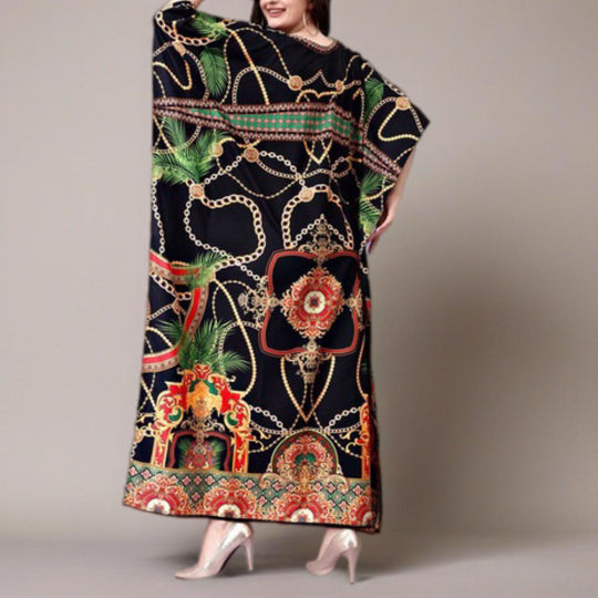 Enchanted Hues Embellished Maya kaftan AU 10-18