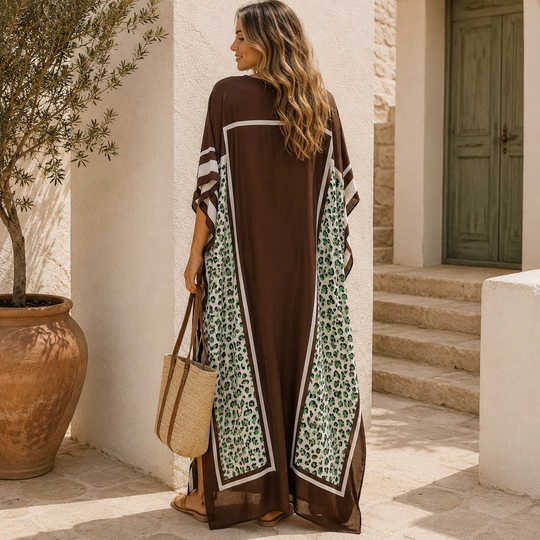 Maya Biasa Cotton Kaftan Dress - Sizes Available AU 12-30