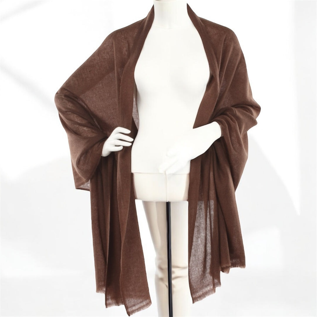 Imperial Julian handwoven pure Cashmere Travel Wrap