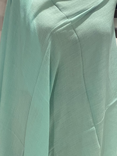 Sea Mist Julian 100% Ultra fine cashmere oversized scarf/ wrap/ shawl