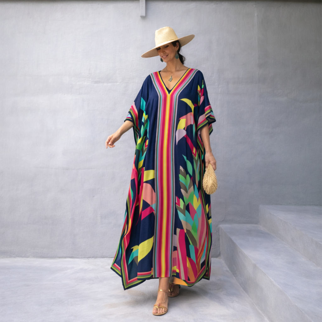 Maya Vezla  Kaftan Dress. Sizes Available AU 16-26