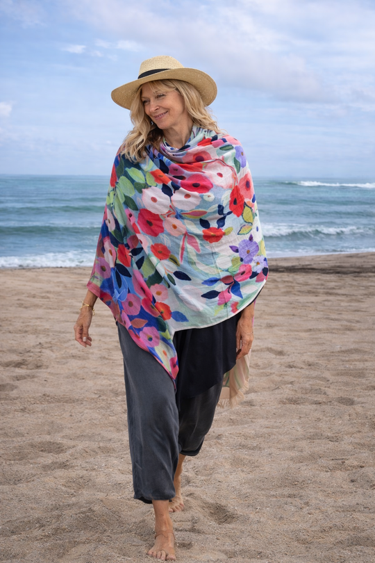 Flora 100% Cashmere Julian Scarf