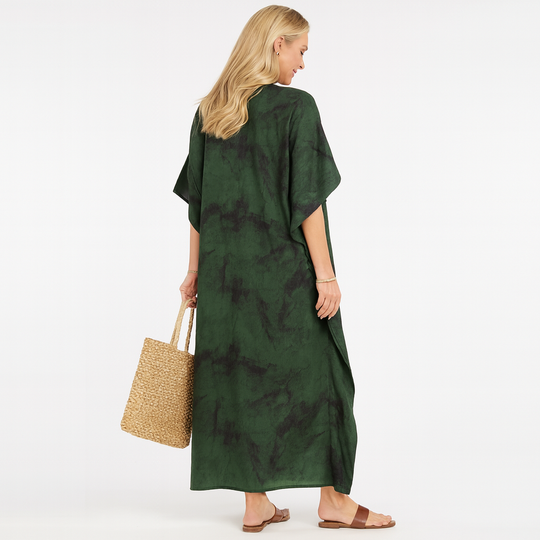 Maya Green  kaftan dress - Sizes Available AU 14-30