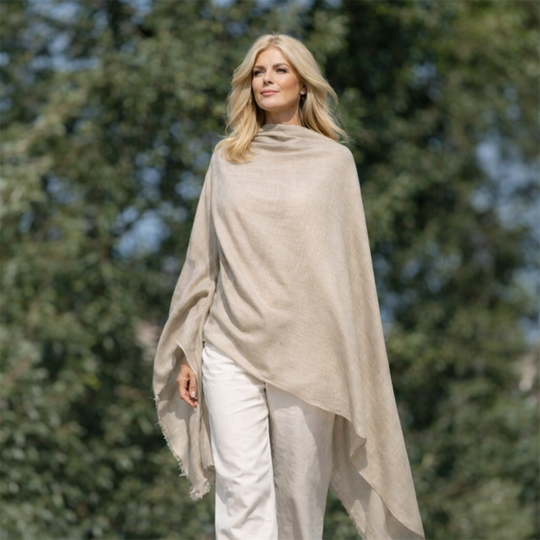 Julian 100% Ultra fine cashmere Maya oversized scarf/ wrap/ shawl-More colours available