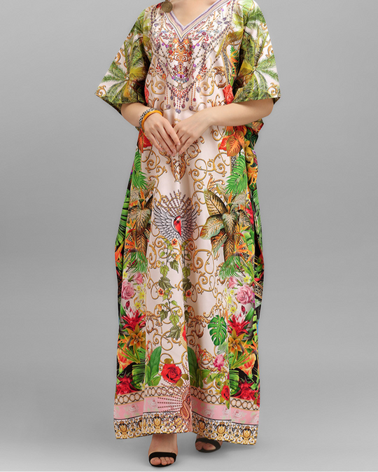 Mia Embellished Kaftan Dress AU 12-18