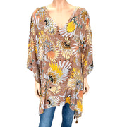 Maya Cool breezy Tunic Top free size AU 12-22-More styles available