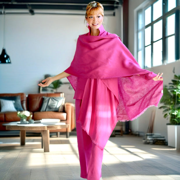 Julian 100% Ultra fine Pashmina cashmere Maya oversized scarf/ wrap/ shawl-More colours available
