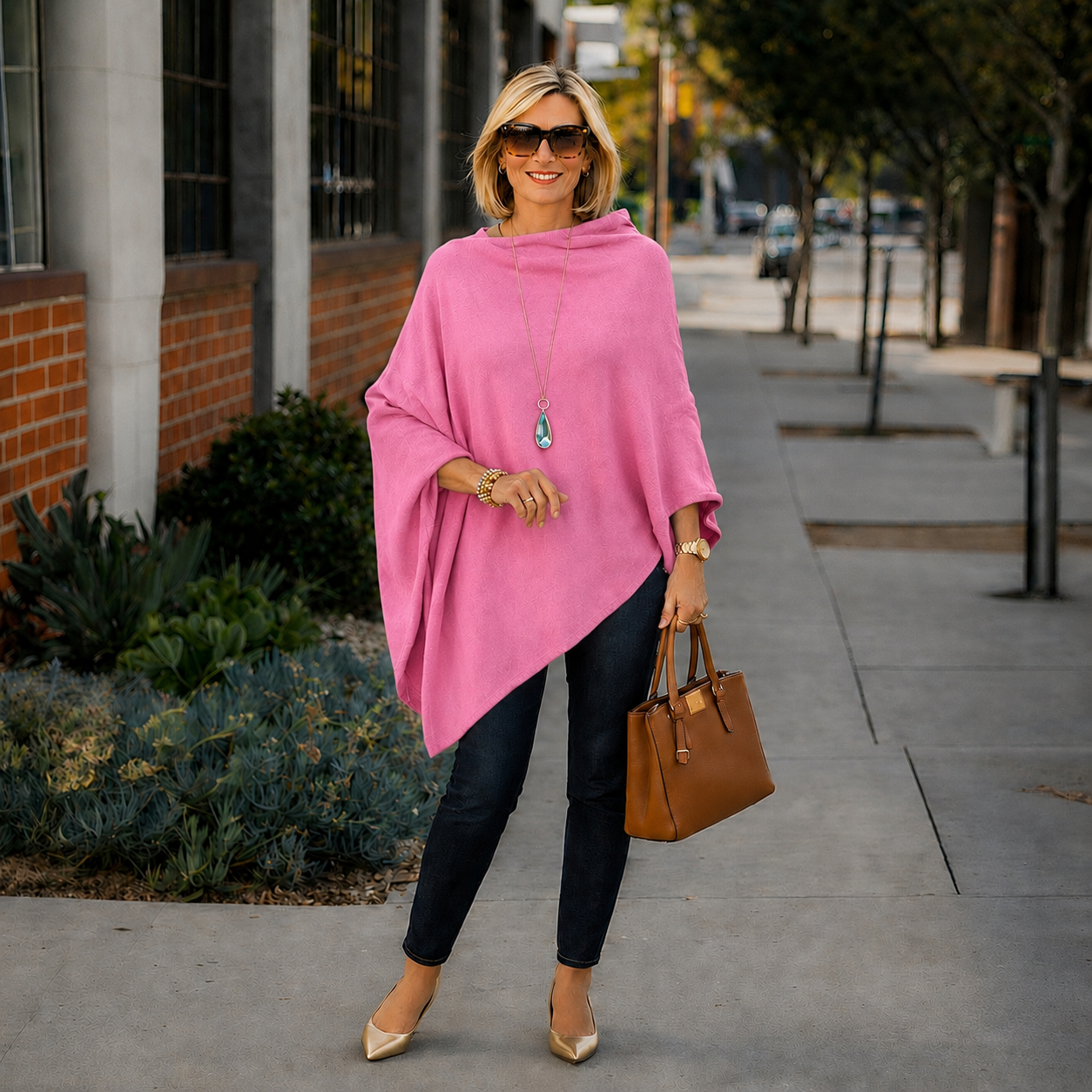 Mklane Julian Maya 100% Cashmere Oversized Poncho-10 colours available
