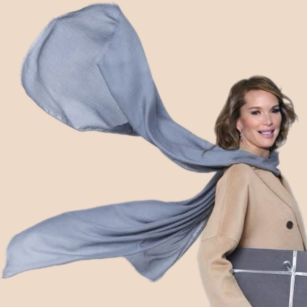 Julian 100% Ultra fine Pashmina cashmere Maya oversized scarf/ wrap/ shawl-More colours available