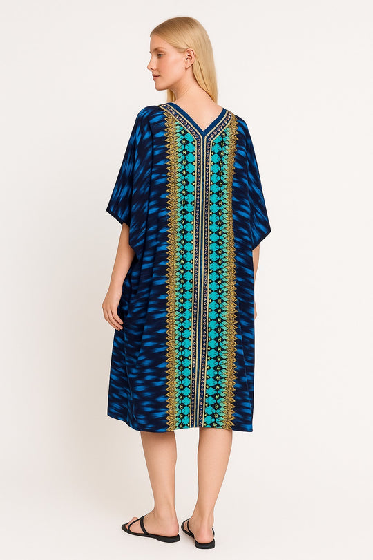 Maya Short Kaftan Top Tunic Sizes Available AU 14-30