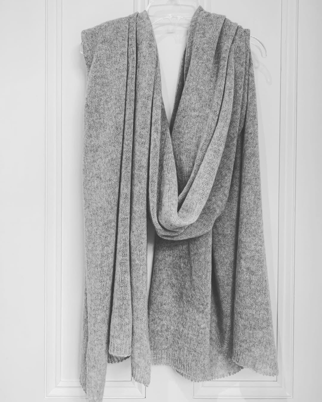 Julian knitted Pure Cashmere Maya scarf/ shawl/ Travel wrap-Colours available-Extra Large