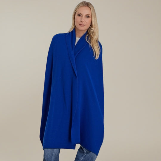 Julian knitted Pure Cashmere Maya scarf/ shawl/ Travel wrap-Colours available-Extra Large