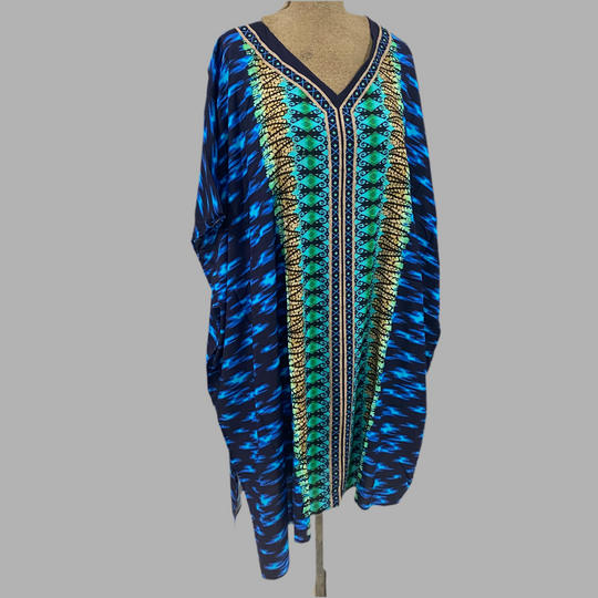 Maya Short Kaftan Top Tunic Sizes Available AU 14-30
