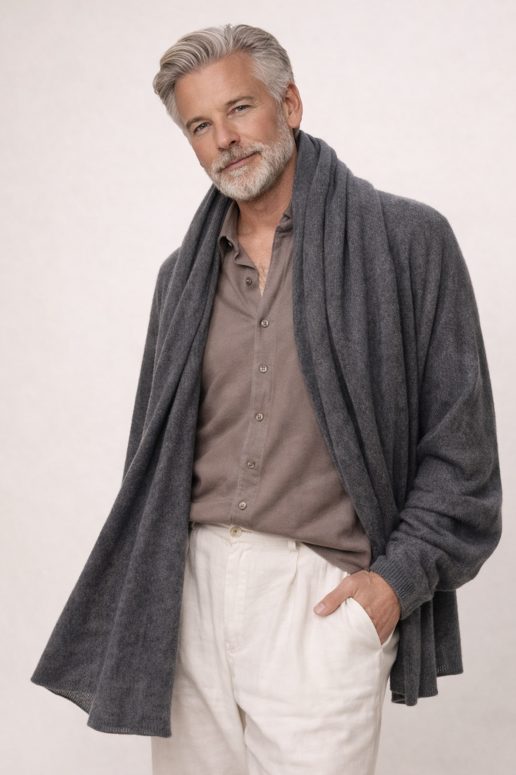 Julian Cashmere Scarf for Men
