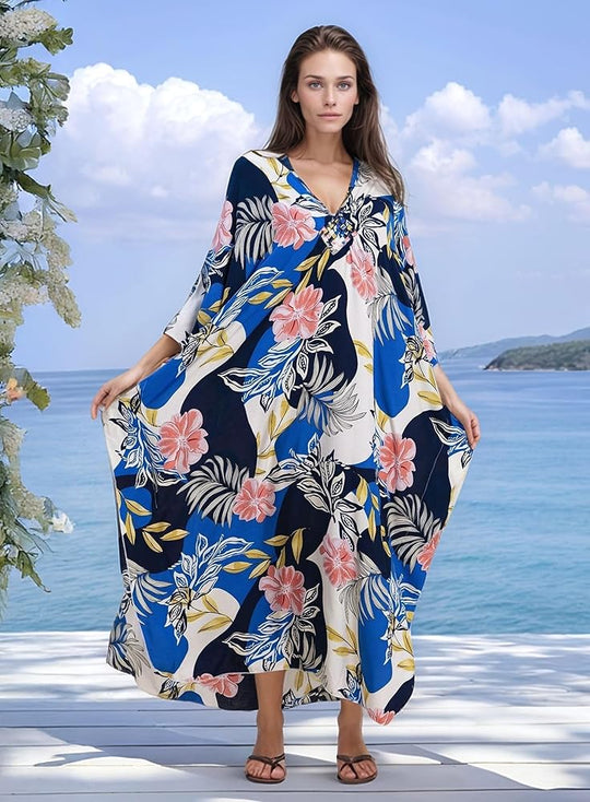 Tropicana Maya Loose, Casual Kaftan -  AU 8-20
