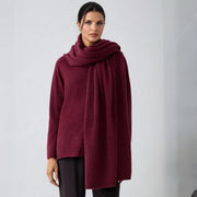 100% Cashmere 2 ply Julian Oversized Wrap -Unisex -More Colours available