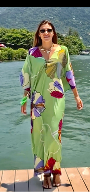 Minty de flora Coco Bella kaftan Resort Wear