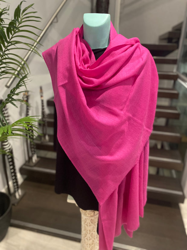 Julian 100% Pashmina Cashmere Diamond weave Shawl