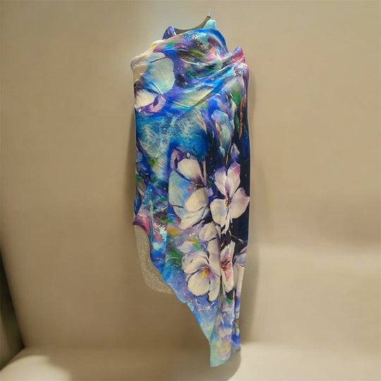 Glory Hues Cashmere Printed Ultra fine Julian Scarf