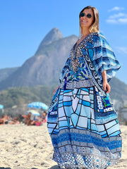 Summer Vibes Long Coco Bella Kaftan 12-20- More designs available