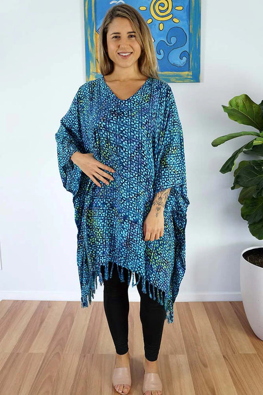 Blue Navy Maltese Maya Tunic/Top