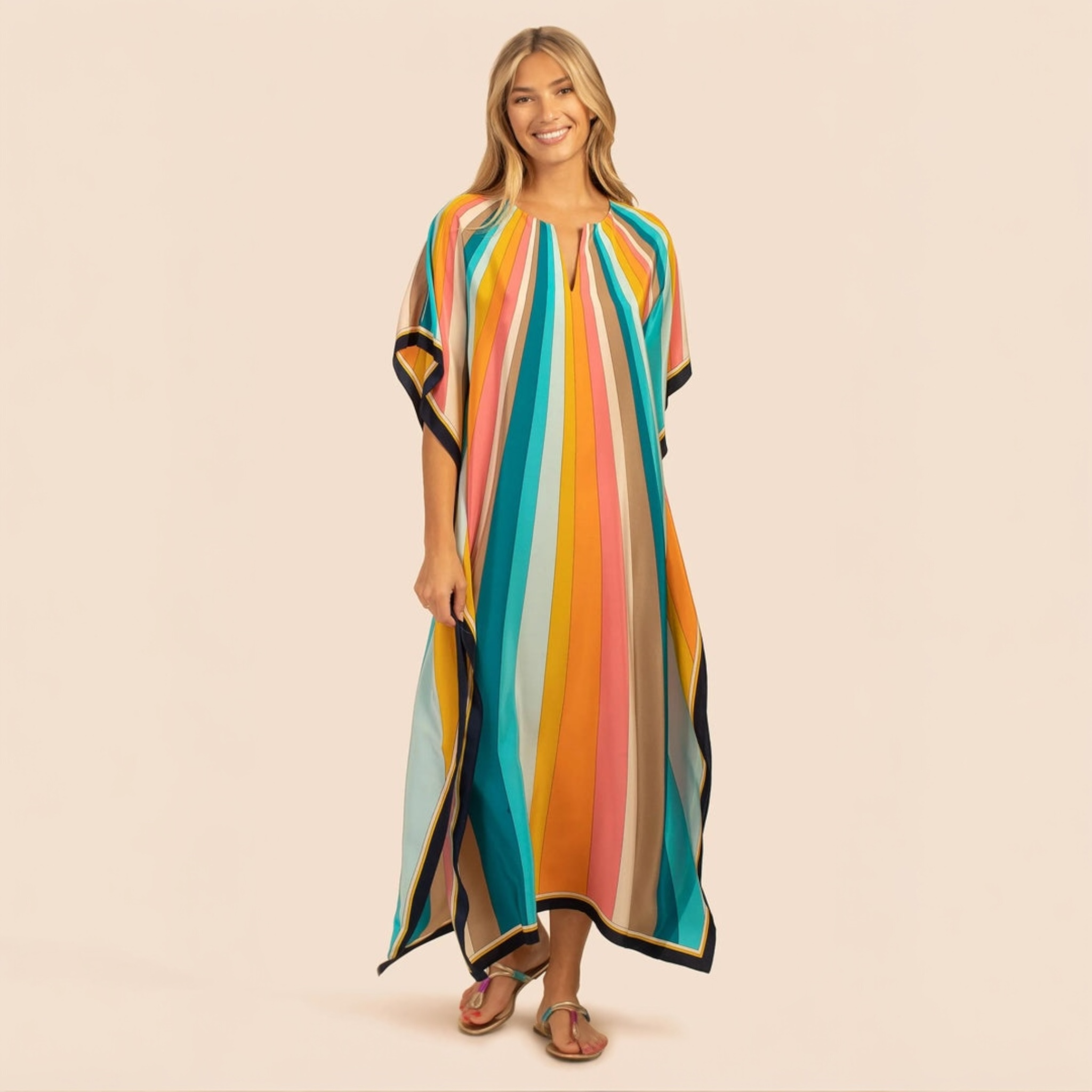 Geo Maya Kaftan Dress-Sizes Available -AU 16-26