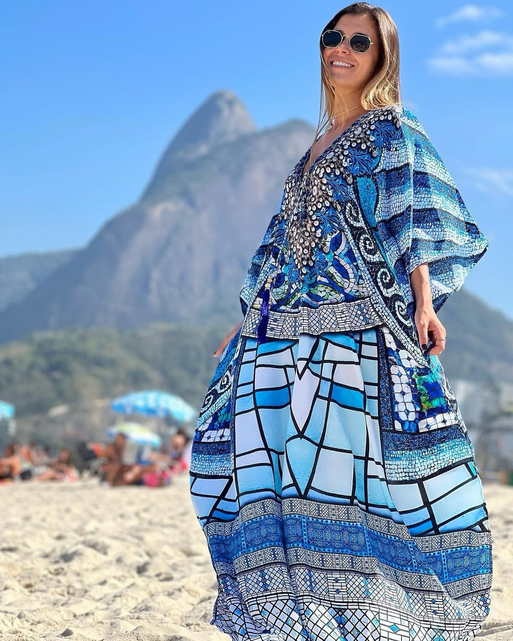 Luxe Noir Coco Bella Kaftan 12-20