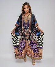 Mia  Embellished Kaftan Dress- More designs available