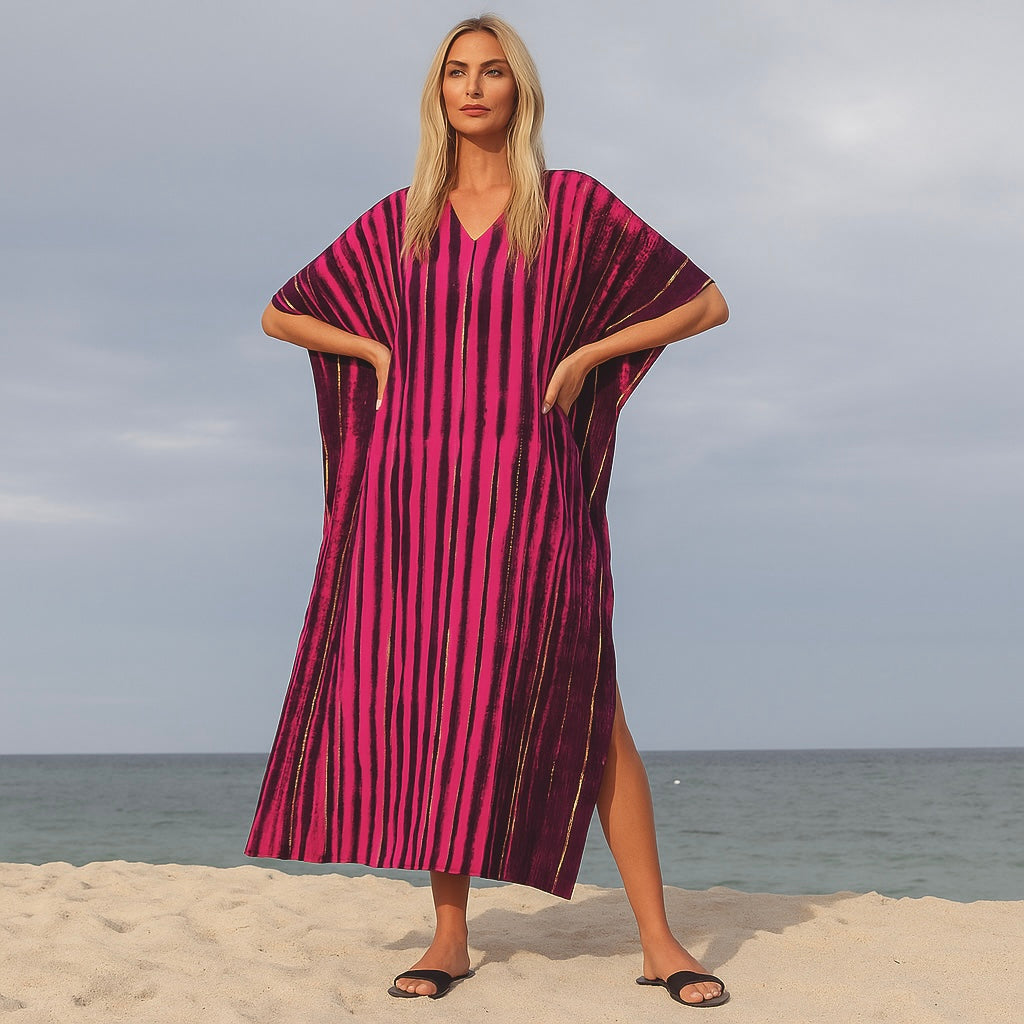 Mia Fuchsia Cotton Kaftan AU 8-16