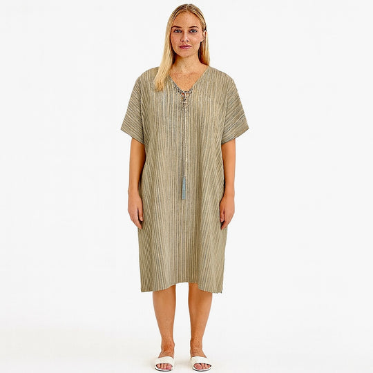 Maya Pistachio Short Kaftan Top Tunic Sizes Available AU 14-30