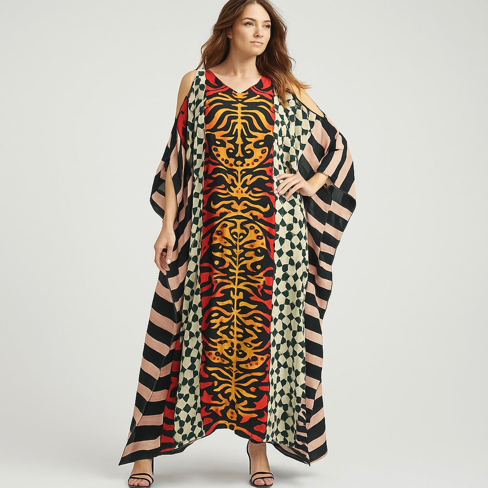 Maya Luna Bohemian Rayon Kaftan-Sizes Available AU 14-30