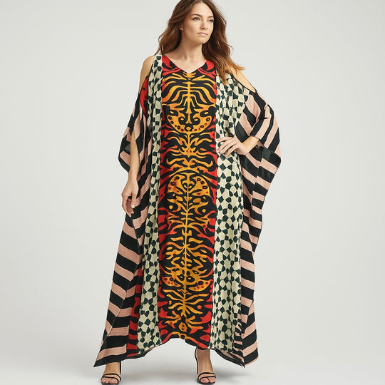 Maya Luna Bohemian Rayon Kaftan-Sizes Available AU 14-30